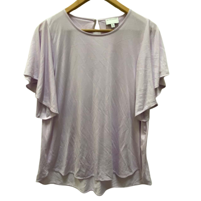 Witchery Womens  Size M Short Sleeve Top Purple 