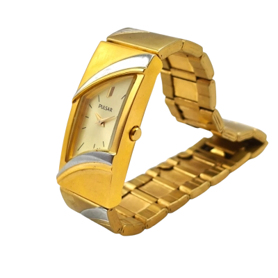 Pulsar Womens Watch - Gold and Silver Tone  