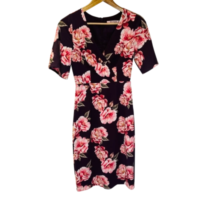 REVIEW Size 6 Floral Dress 