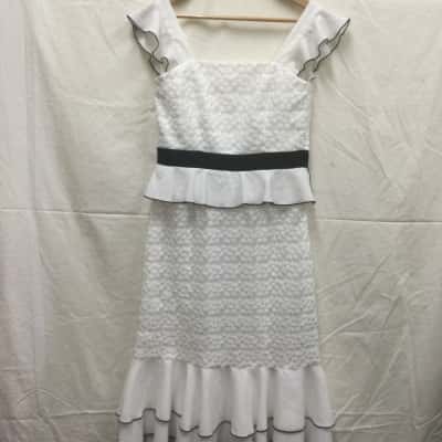 Finders Womens Size M White Dress