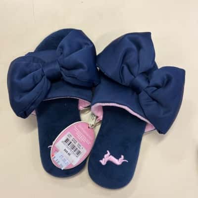 Peter Alexander Womens  Size S Blue / Pink  slippers