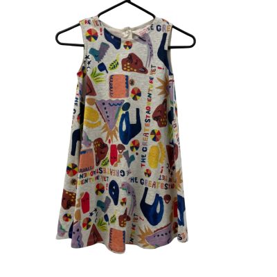 GIRLS GORMAN PLAY SLEEVELESS DRESS. SIZE 6-7