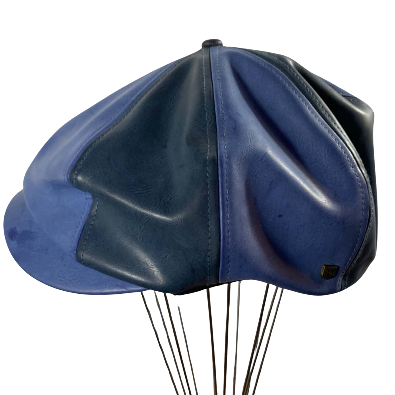 Brixton Mens Flat Cap Size S Blue