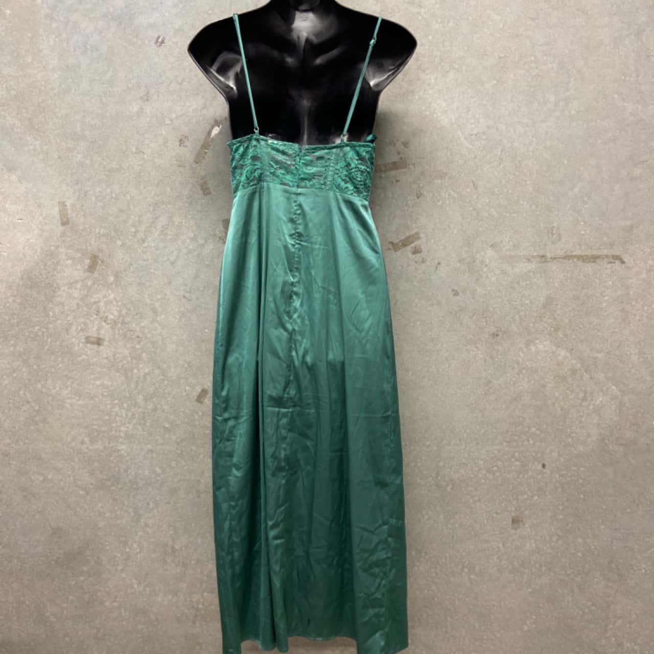 Angel Biba Womens Size 6 Formal Dress / Midi Dress / Shoestring Strap Green  (s) - New With Tags | Salvos Stores