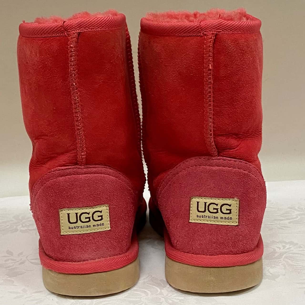 UGG Watermelon Pink Womens Sole Length 30cm(s)