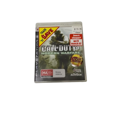 PlayStation 3 Game - Call of Duty 4 MODERN WARFARE