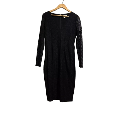 Witchery Women’s Size 12 Black Lacey Diamond Dress