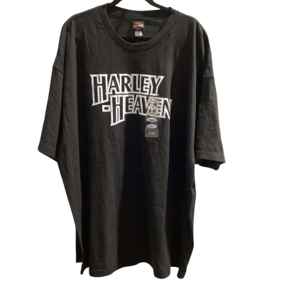 BNWT Harley Davidson Mens  Size XXXXL Short Sleeve T-shirt Black  RRP$49.95
