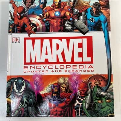 Marvel Encyclopedia Updated and Expanded Hardcover Book