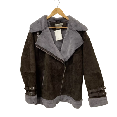ASOS Womens  Size 14 Winter Coat Brown / Grey 