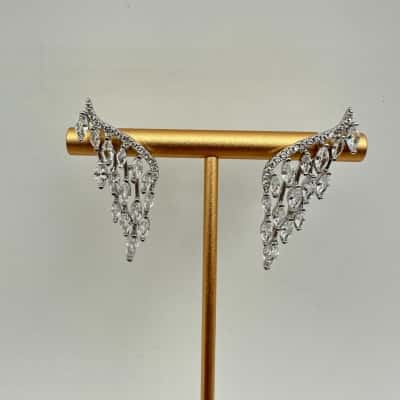 Sparkly Angel Wing Earrings