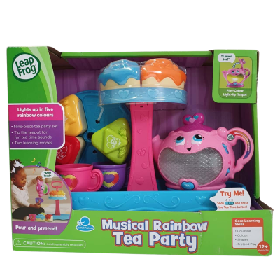 Leap Frog Musical Rainbow Tea Party Set - New In Box