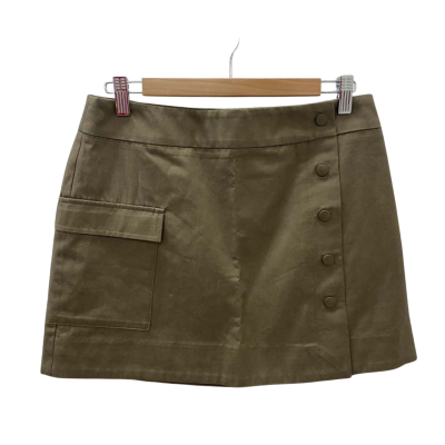 Kookai Womens  Size 10 Mini Skirt Green 