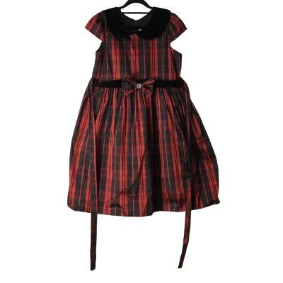 Kid's Dream Kids  Size 12 / 14? Plaid Pattern Children's Dress