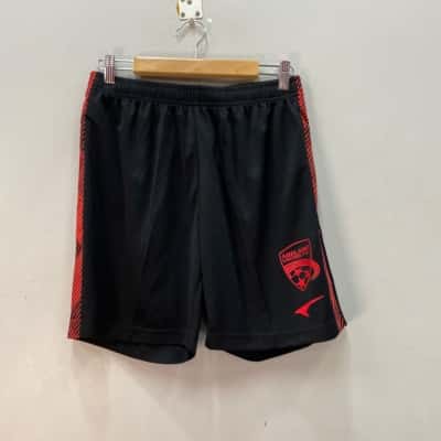 Adelaide Reds FC Mens  Size M Shorts Black  / Red 