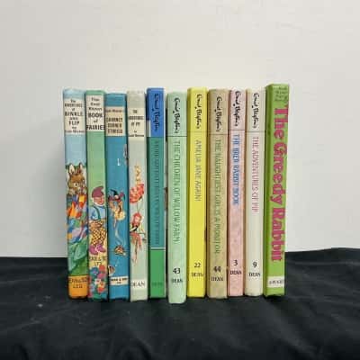 11 Vintage Enid Blyton Hardcover Children’s Books 
