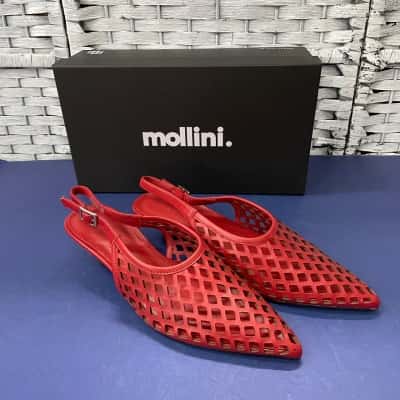 Mollini Womens  Size 36 Heels Red 