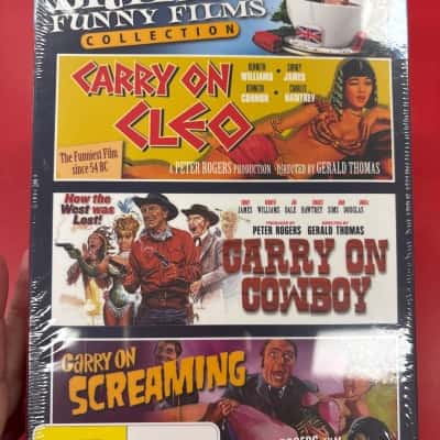 British Funny Films (CARRY ON) Collection - NEW STILL IN PACKAGING 