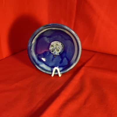 Ceramic Pedestal Tea Bag Holder / Trinket Dish