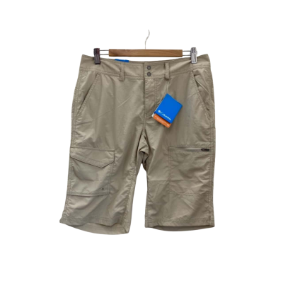 Columbia Womens  Size 8 Cargo Shorts Beige 