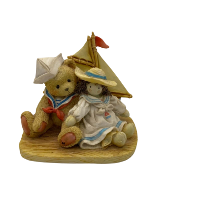 Cherished Teddies - Zachary Bear Figurine Yesterday's memories