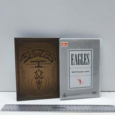 Eagles DVD Lot Live From Melbourne Farewell Tour + Hell Freezes Over Concert