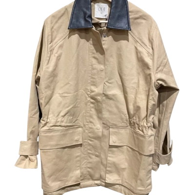 Ode Barn Coat Womens  Size S Beige 