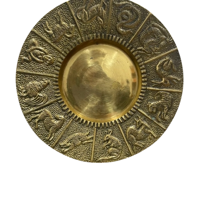 Brass Zodiac Dish
