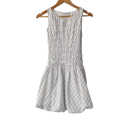 Princess Polly   Size 6 Demure Shirred Bubble Hem Dress 
