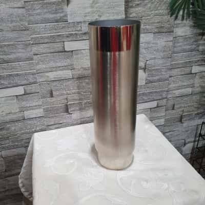 Freedom shire larger vase brushed champagne