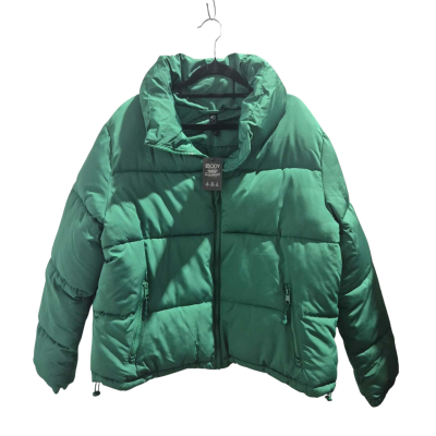 BNWT Cotton On Womens  Size XL Puffer Jacket Bright Green 