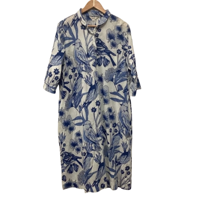 Adrift Womens  Size XL Blue / Pattern Dress