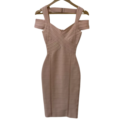 Bariano Womens  Size 6 Bodycon Dress Pink  