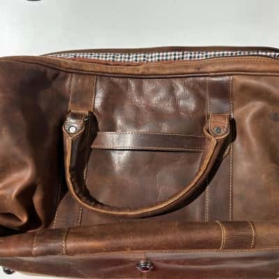 Green Wood Overnight Bag