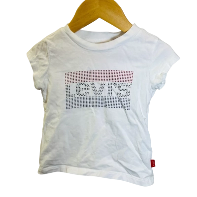LEVI’S Kids Size 2 T-Shirt White 