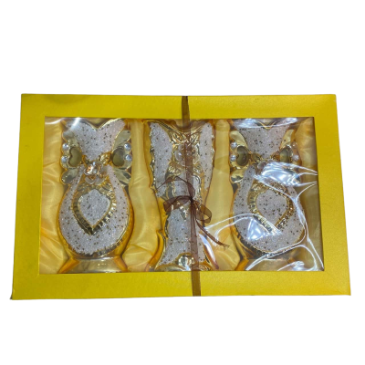 Gold vase gift set 