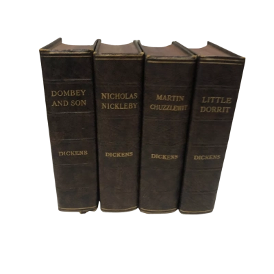 Dickens 4 book set Odhams Press 1930's