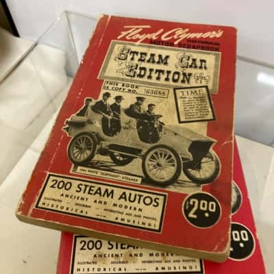 Floyd Clymer book of steam cars