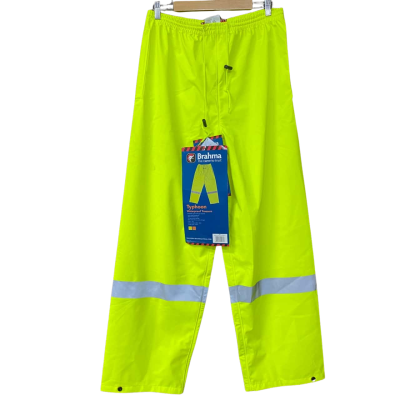 BNWT Brahma Unisex Size L Yellow Waterproof Trousers