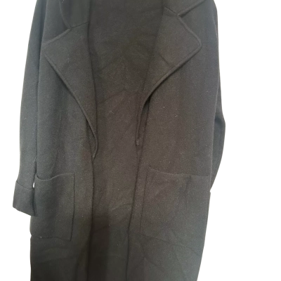  Womens  Size M Open Jacket Black  