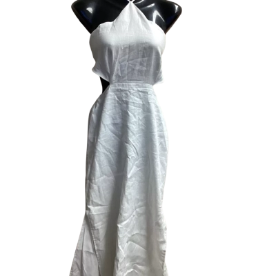Dissh Womens  Size 10 Midi Dress White 