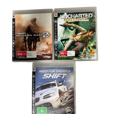 PS3 games x 3