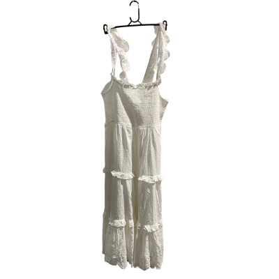 Something 4 Olivia Womens  Size 20 Maxi Dress White 