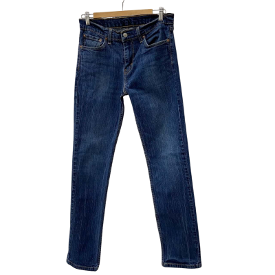 Levis Men's 511 Slim Fit Stretch Stonewash Jeans - Dark Blue W32 L32 