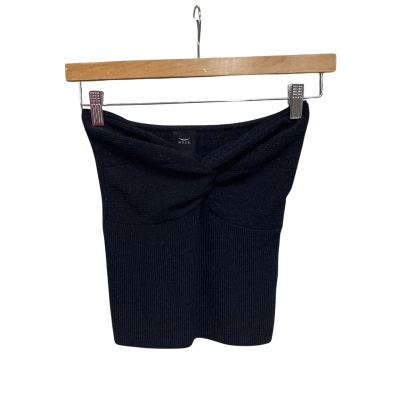 Husk Womens  Size S Cropped Top Black  