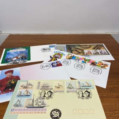 Collection of 60 First Day Covers from 1990s