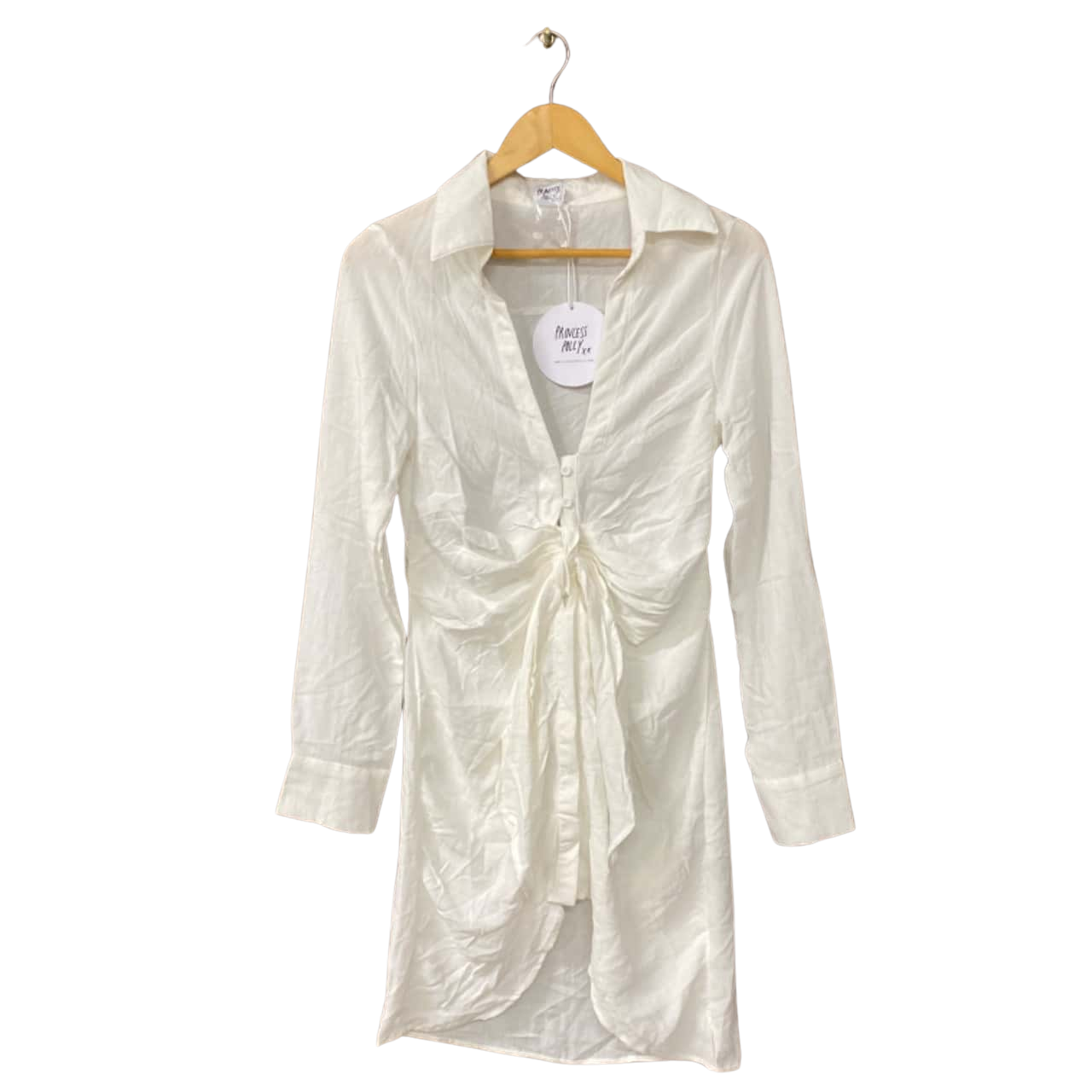 Princess Polly Womens Size US 2 / AU 6 Maisie Mini Dress White