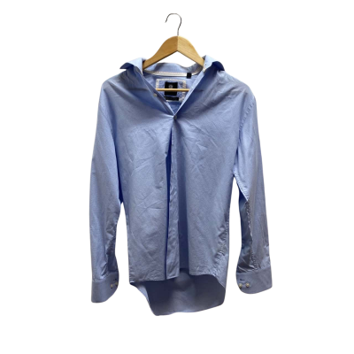 Peter Jackson Mens Size 40 Blue Shirt