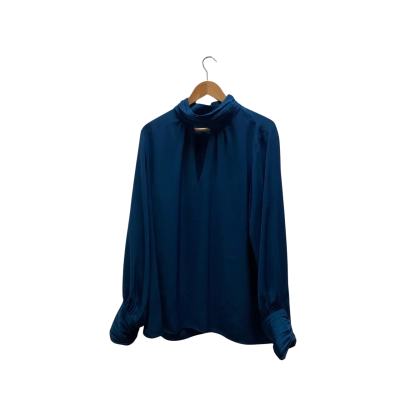 City Chic Womens Size L Teal Shirt