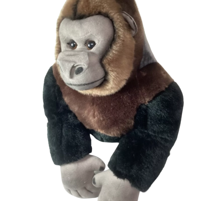 Bocchetta Plush "Kong" Silverback Gorilla Stuffed Animal – Pristine Condition